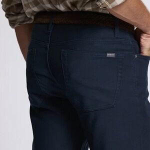 JACHS New York Navy Straight Fit Stretch Jeans